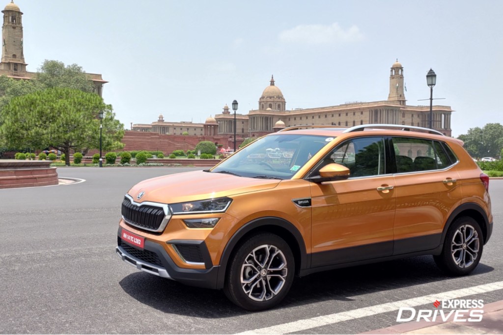 Skoda Kushaq at Rashtrapati Bhavan