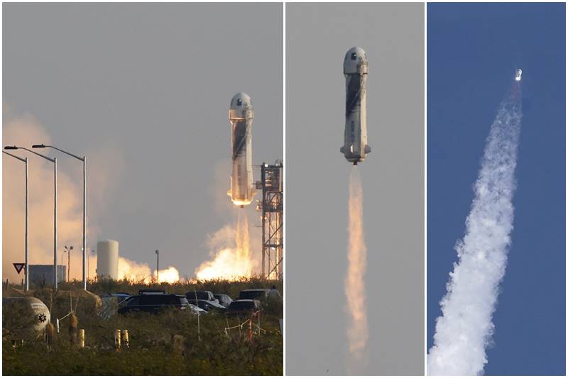 Jeff Bezos, Billionaire Jeff Bezos, Blue Origin, New Shepard rocket, Amazon, Amazon founder, Bezos