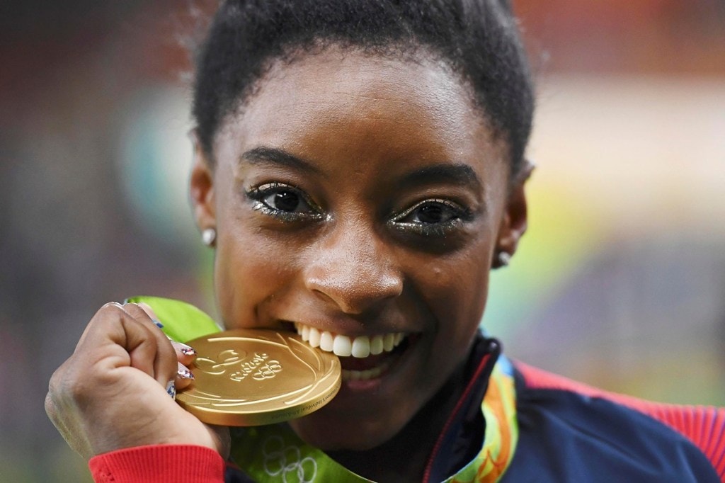 “We’re human beings, nobody is perfect. It’s OK to not be OK. It’s OK to go through ups and downs and emotional roller coasters. I felt like I was carrying, as Simone said, the weight of the world on my shoulders. It’s a tough situation.”