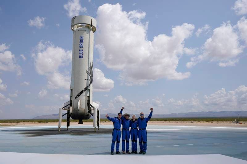 Jeff Bezos, Billionaire Jeff Bezos, Blue Origin, New Shepard rocket, Amazon, Amazon founder, Bezos