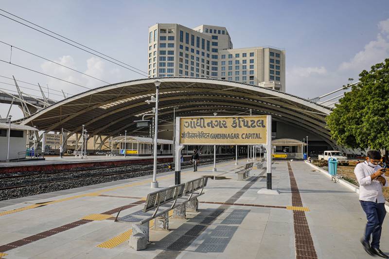 Indian Railways, Railways, Narendra Modi, Gandhinagar Capital railway station