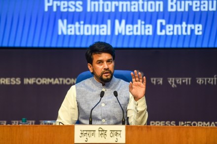 An MP from Himachal Pradesh, Anurag Thakur was the Minister of State for Finance.