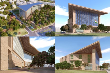 The complex is located on a 2.7 acre site in the Lodhi Road area of New Delhi. The complex is located on a 2.7 acre site in the Lodhi Road area of New Delhi.