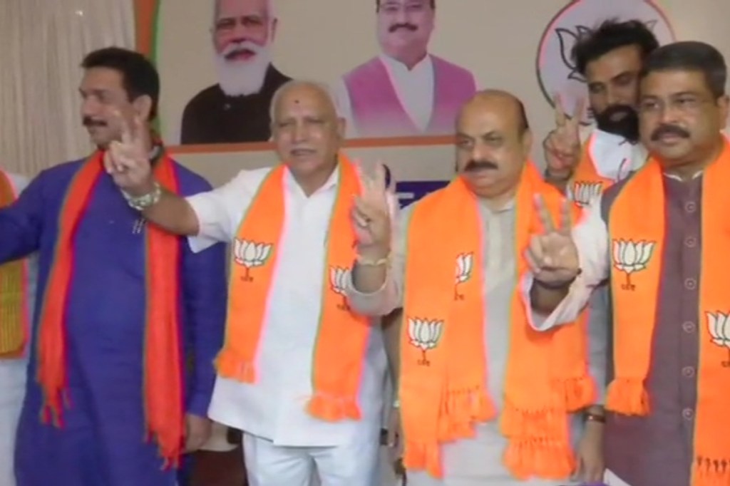 Basavaraj S Bommai Karnataka new CM ANI photo