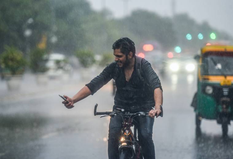 Delhi rainfall