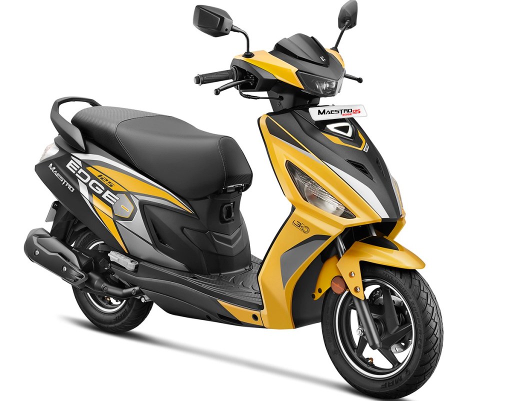 New Hero Maestro Edge 125 launched with LED projector headlight, Bluetooth, navigation