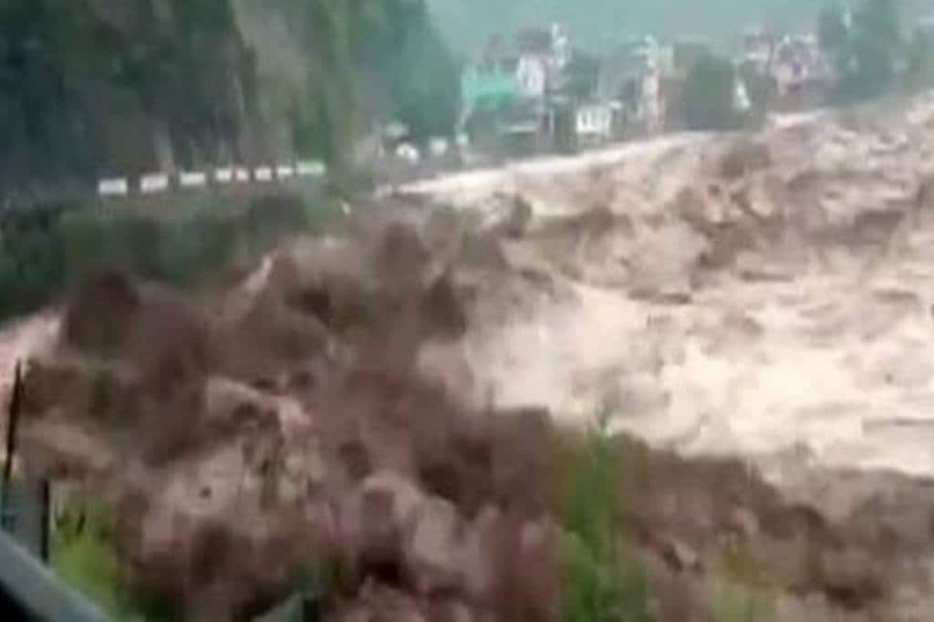 Most parts of Jammu have been receiving heavy rains for the past few days.
