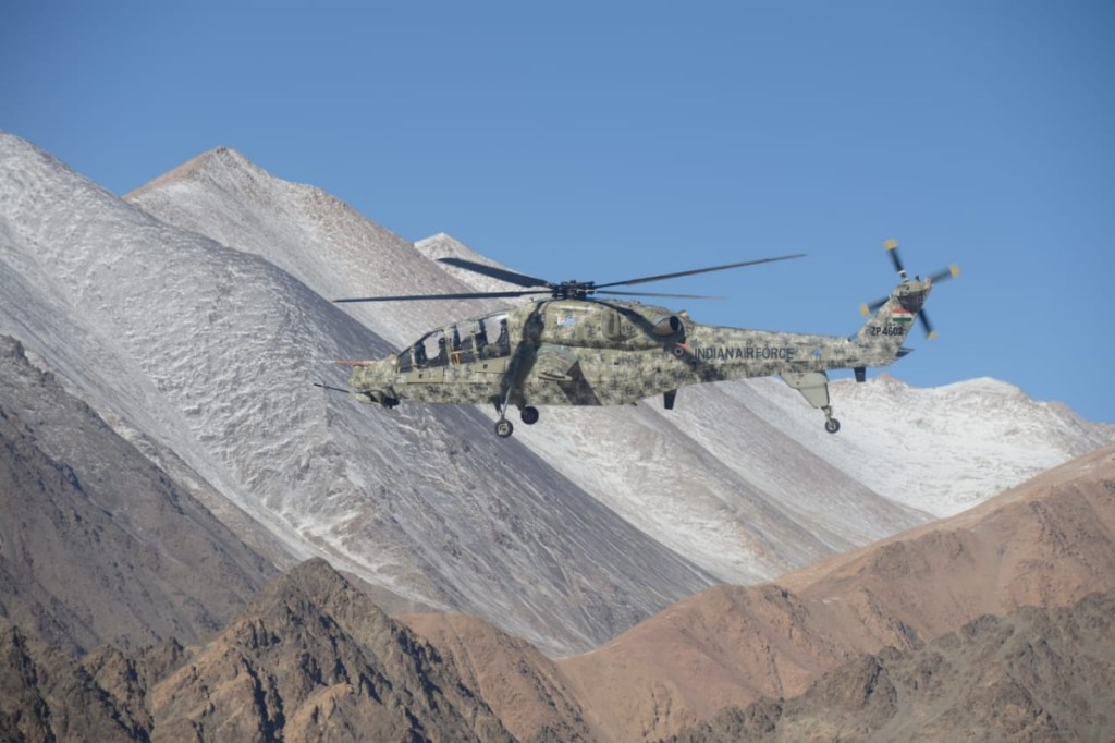 HAL, Limited Series Production (LSP) helicopters, indigenous Light Combat Helicopters , Indian Air Force , ongoing standoff with China along the Line of Actual Control
