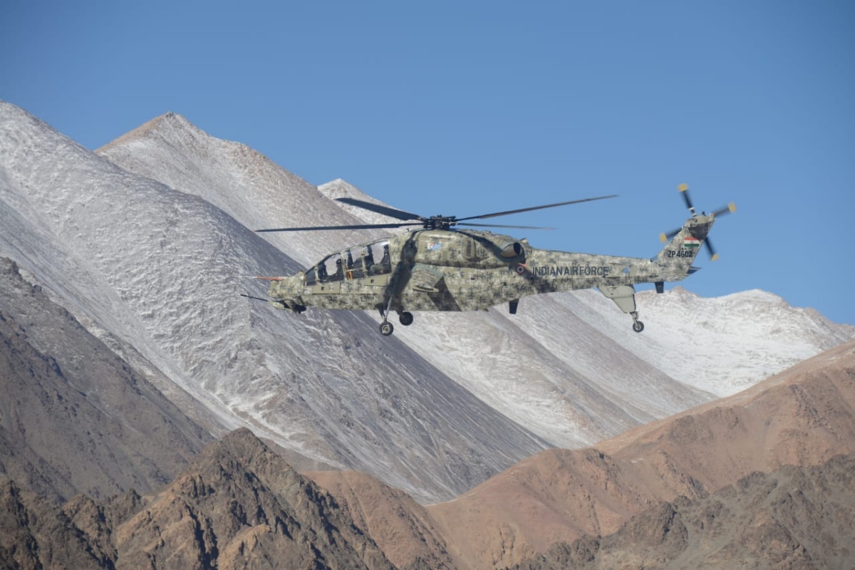 HAL, Limited Series Production (LSP) helicopters, indigenous Light Combat Helicopters , Indian Air Force , ongoing standoff with China along the Line of Actual Control HAL, Limited Series Production (LSP) helicopters, indigenous Light Combat Helicopters , Indian Air Force , ongoing standoff with China along the Line of Actual Control
