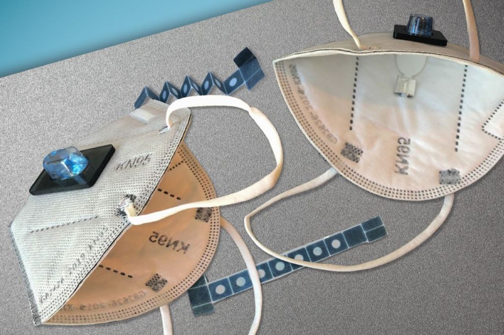 In order to make these masks available in large numbers to people during the pandemic, the team is now looking to partner with manufacturers. (Image: Felice Frankel and MIT News Office)