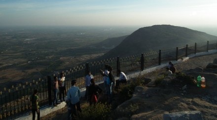 Nandi hills is located in Chikkaballapur district which is about 60kms (an hour's ride) from Bengaluru city (Photo: Wikimedia Commons/Rameshng) Nandi hills is located in Chikkaballapur district which is about 60kms (an hour's ride) from Bengaluru city (Photo: Wikimedia Commons/Rameshng)