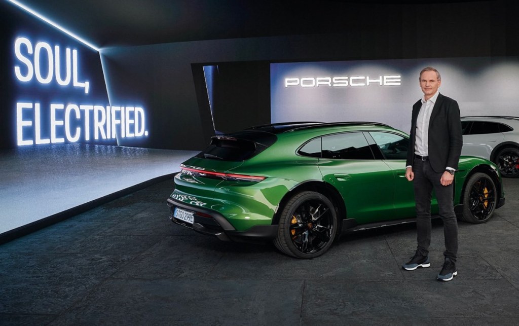 Image of Porsche Taycan Cross used for representation