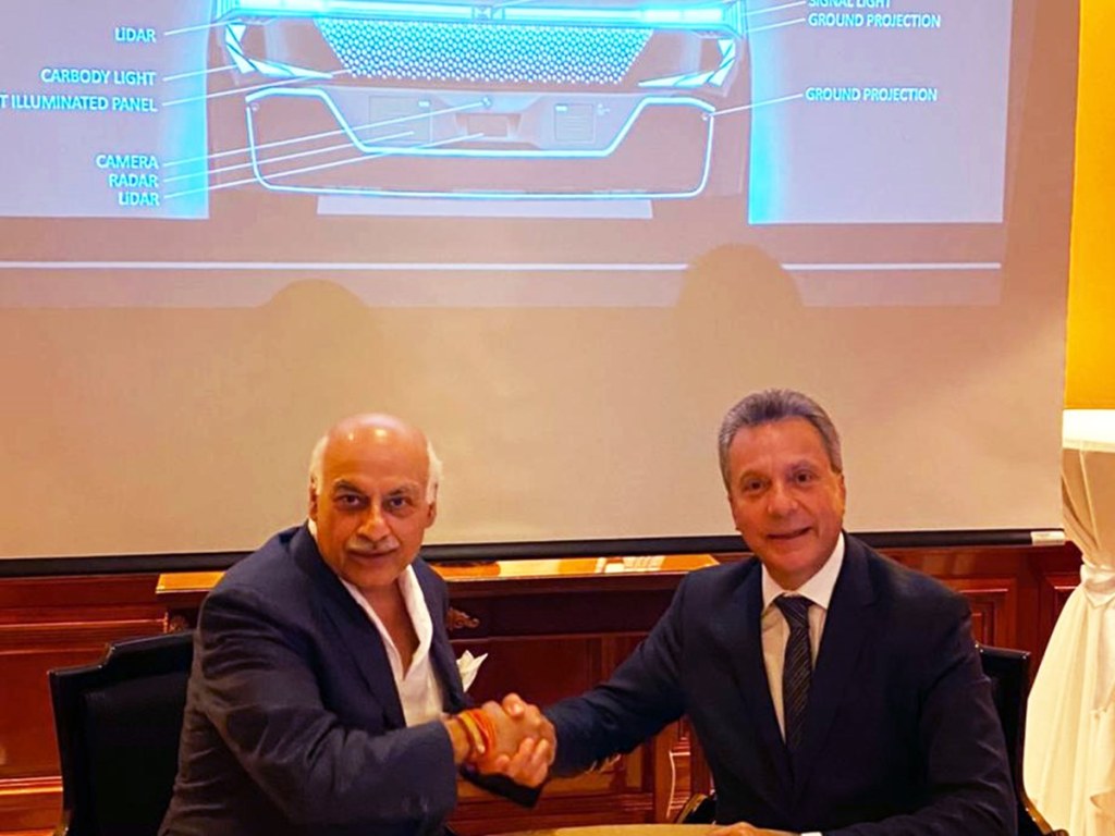 SMRP BV ties up with Marelli Automotive Lighting for illuminated body panels
