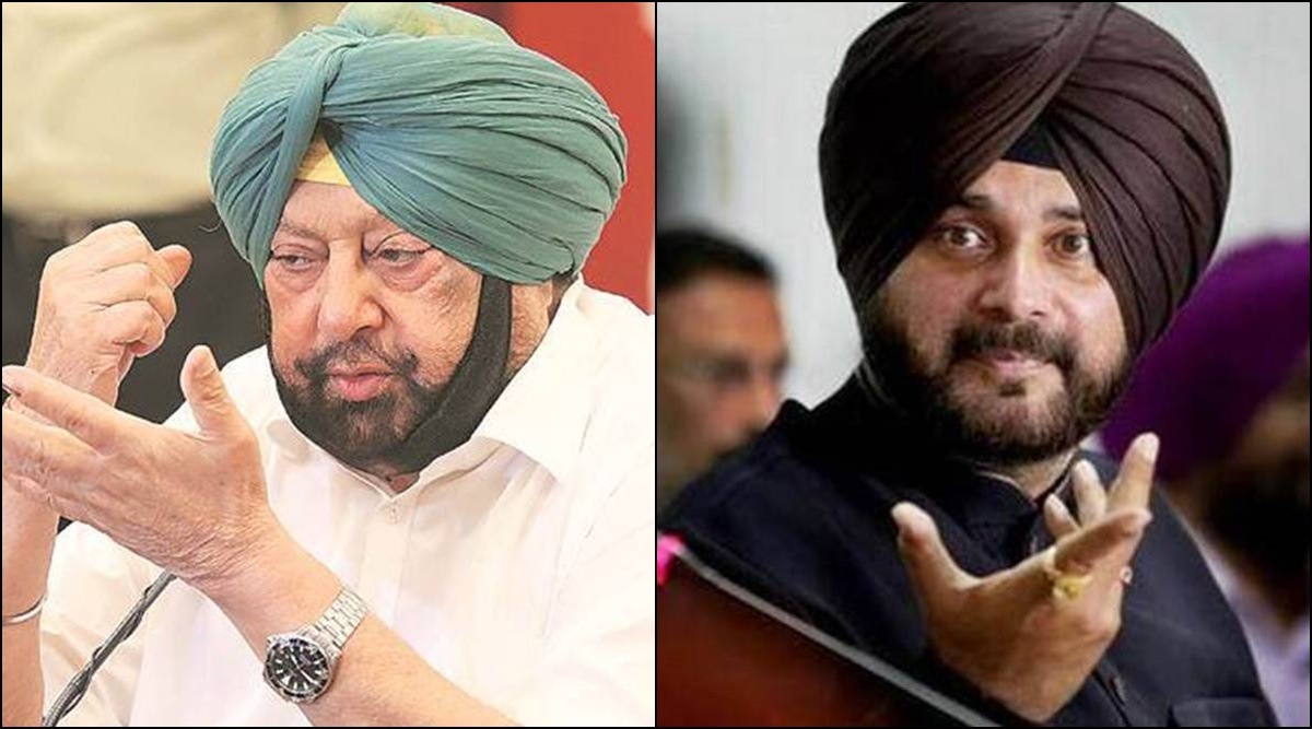 Navjot Singh Sidhu Punjab Congress Amarinder Singh