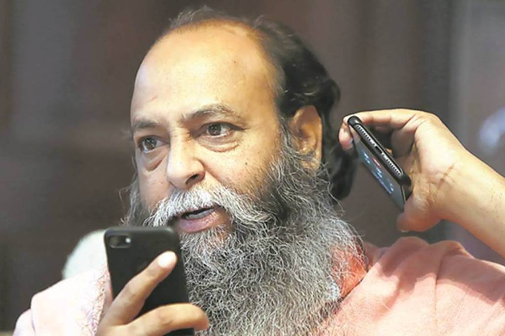The Karni Sena chief also targeted actor Saif Ali Khan over the love jihad issue. (Express photo)