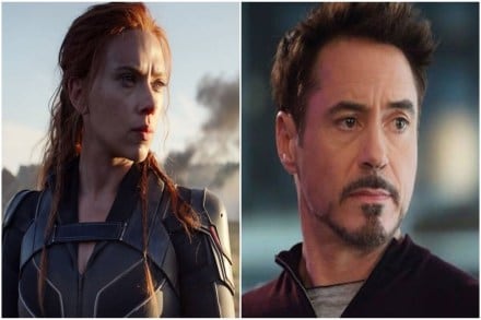 Black Widow, Iron Man