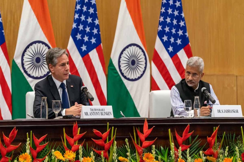 US Secretary of State Anthony Blinken and External Affairs minister Dr S Jaishankar US Secretary of State Anthony Blinken and External Affairs minister Dr S Jaishankar