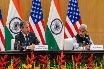 US Secretary of State Anthony Blinken and External Affairs minister Dr S Jaishankar
