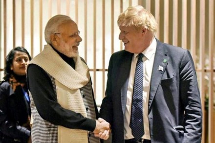 The clash re-ignited the row over the controversial by-poll leaflet, which had caused outrage from within the Labour Party ranks and widely across Indian diaspora groups. (File image: PTI via IE)