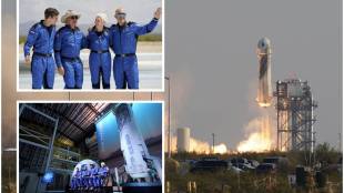 Jeff Bezos, Billionaire Jeff Bezos, Blue Origin, New Shepard rocket, Amazon, Amazon founder, Bezos