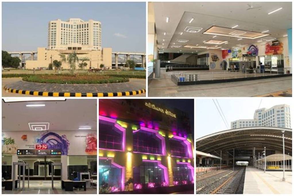 Gandhinagar, railway station
