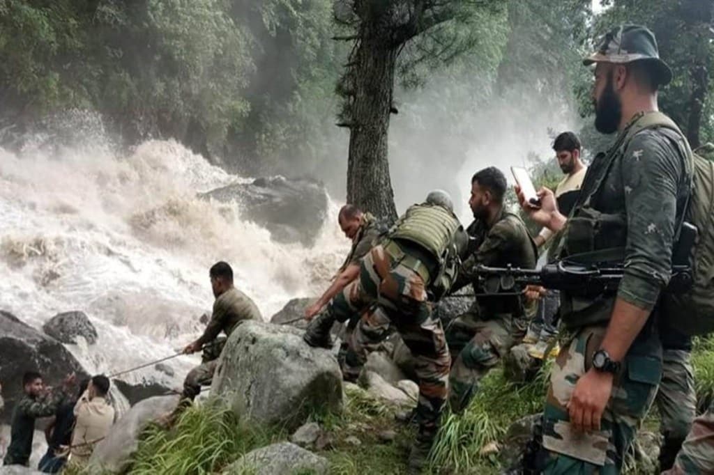 J&K, cloudburst