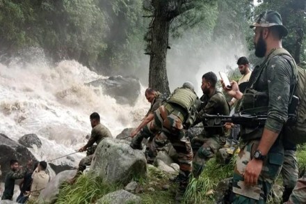 J&K, cloudburst