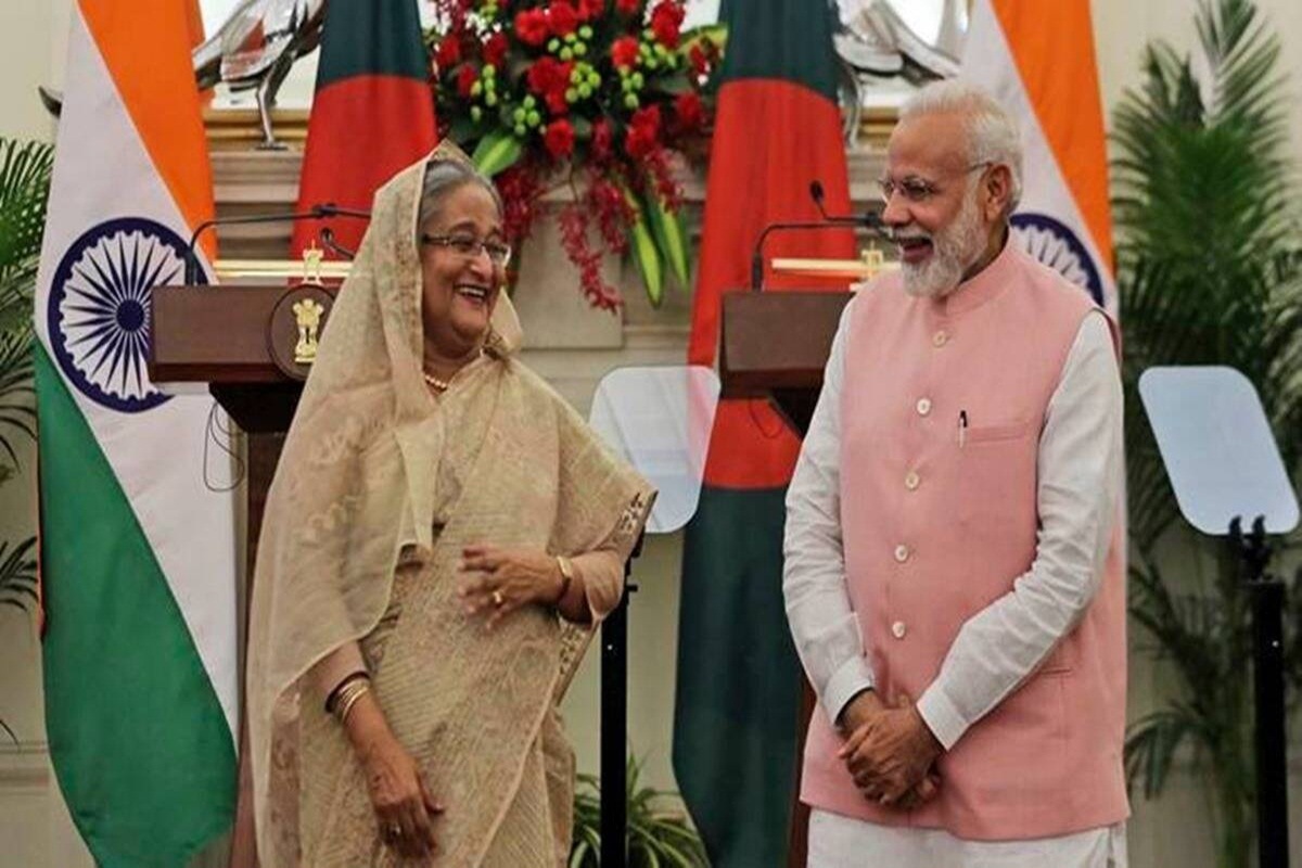 narendra modi, sheikh hasina