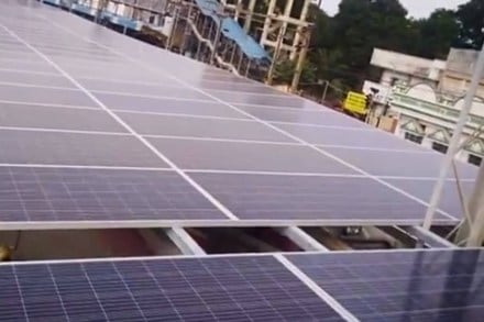 solar panels, stations