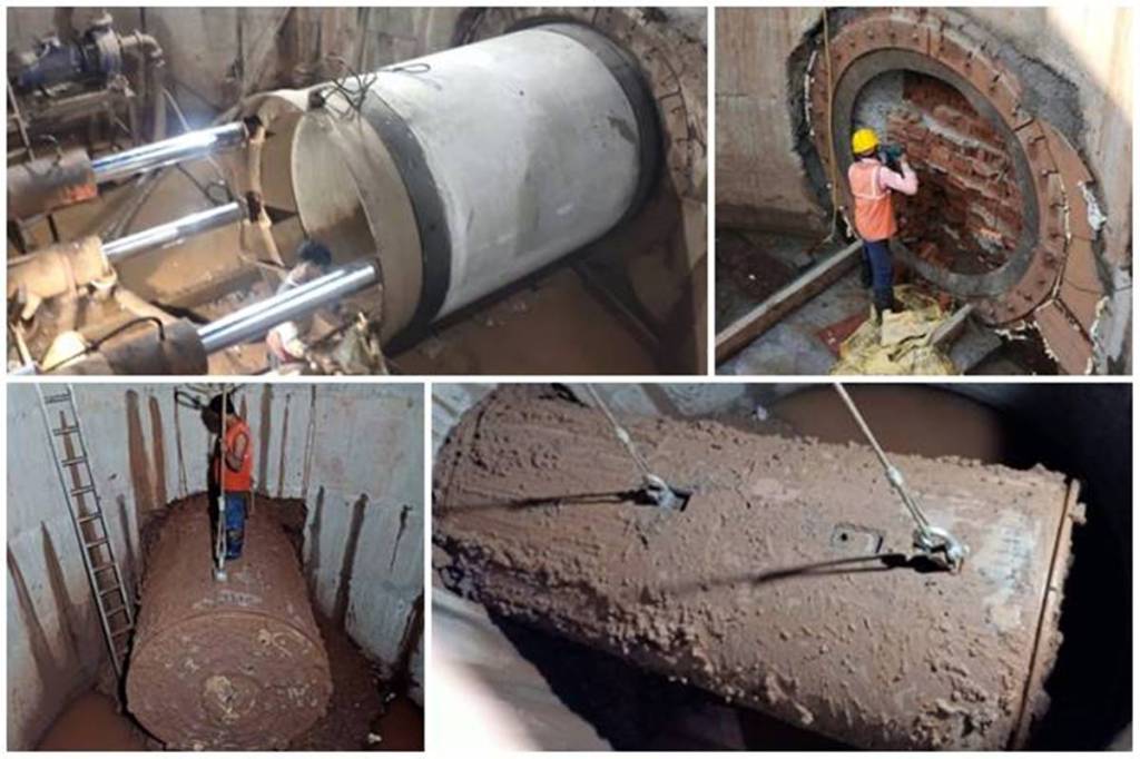 micro tunneling, railways