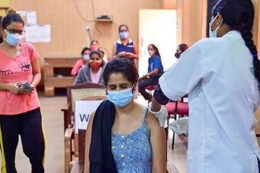 Covid-19 vaccination in Delhi, India