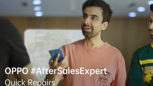 The campaign aims to highlight OPPO's after-sale services process.