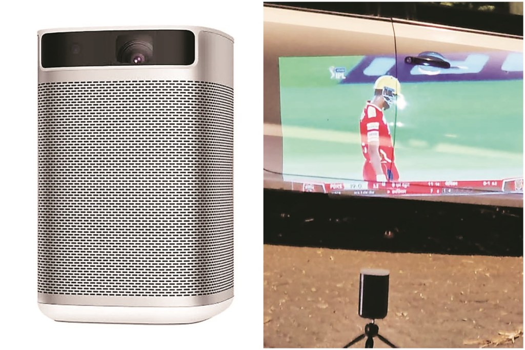 The Mogo Pro+ is an updated version of the MoGo Pro projector, providing XGIMI’s latest automatic keystone correction—you can get a rectangle image in seconds from side projection—in the same portable and compact battery-equipped package.