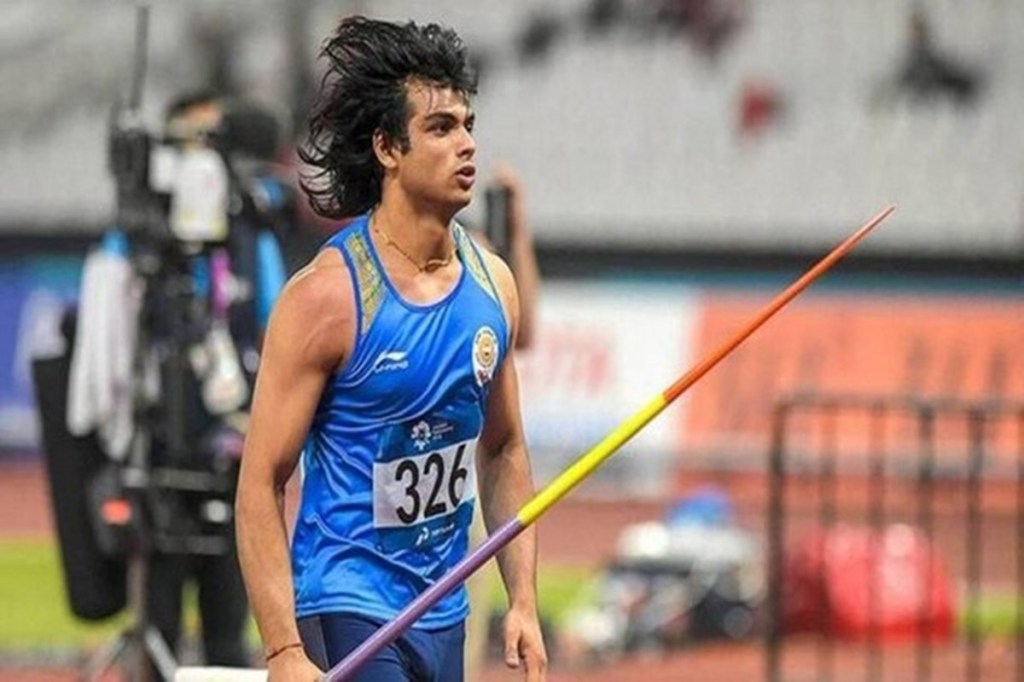 Chopra, who is from Khandra village near Panipat in Haryana, produced a second-round throw of 87.58m in the finals to stun the athletics world and end India's 100-year wait for a track and field medal in the Olympics. (ANI Image)
