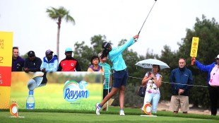 Talking of partnerships, there was a bit of talk about Aditi Ashok's mother being on her bag at Tokyo 2020.