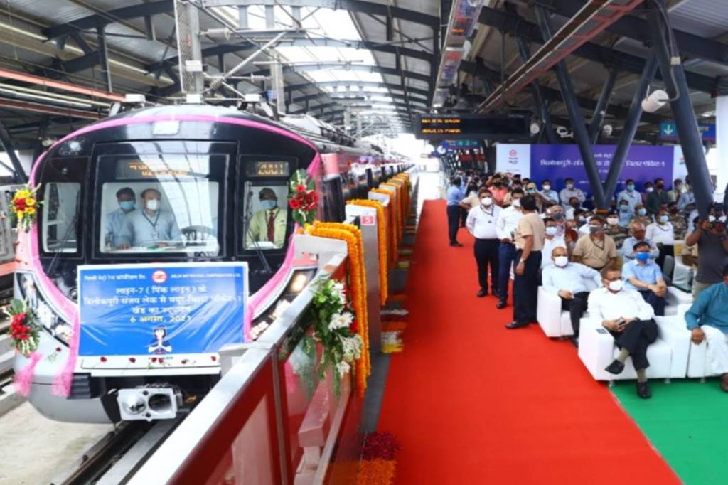 Delhi Metro, Pink Line