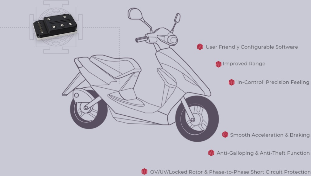 Sterling Gtake E-Mobility two-wheeler components
