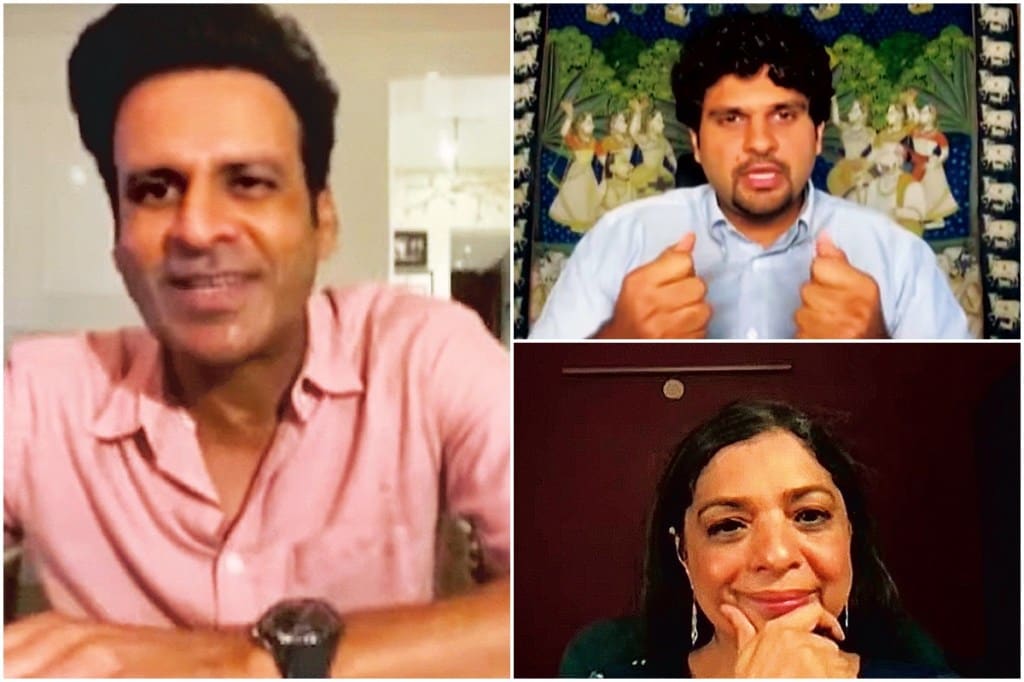 Manoj Bajpayee was in conversation with Anant Goenka, Executive Director, The Indian Express Group, and film critic Shubhra Gupta