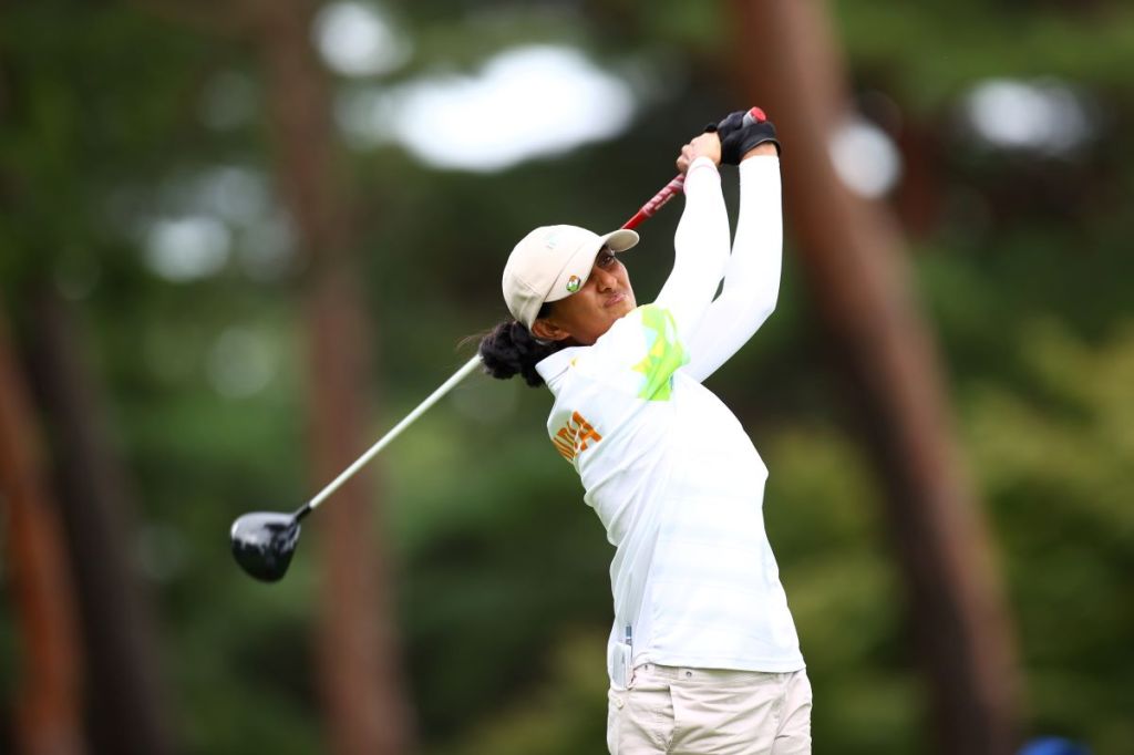 It was nonetheless a major improvement for her as Aditi Ashok had finished tied 41st in the 2016 edition. (Image: Reuters)