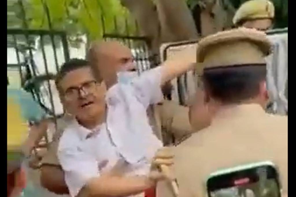 Thakur was given forced retirement this year. (Screengrab from video) Thakur was given forced retirement this year. (Screengrab from video)