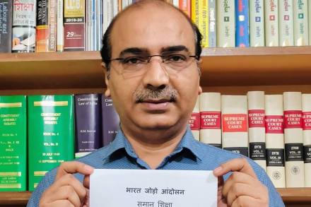 Ashwini Upadhyay was summoned by the police on Monday and was told to appear at the Connaught Place police station for questioning. (Photo: Ashwini Upadhyay/Twitter)