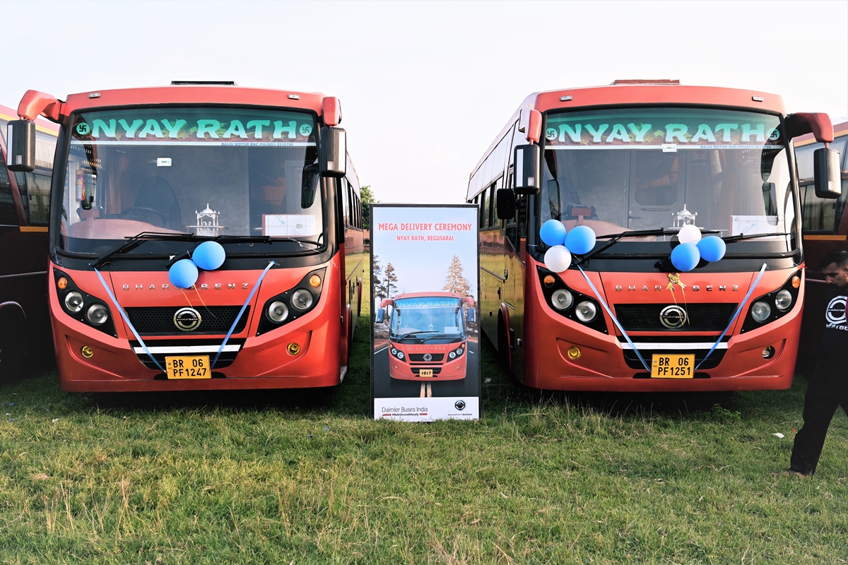 BharatBenz delivers 20 buses in Bihar for intercity travel: All details BharatBenz delivers 20 buses in Bihar for intercity travel: All details