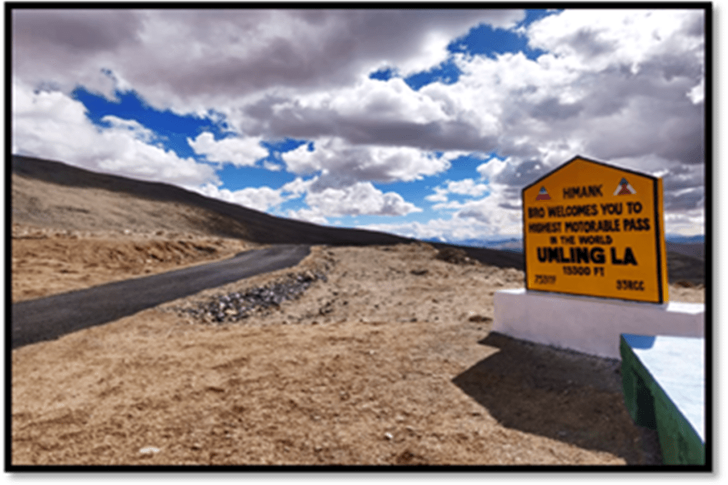 highest motorable road