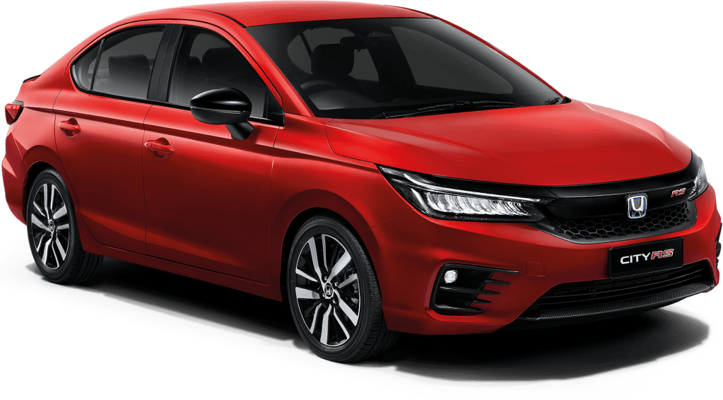 Honda City RS hybrid used for reference. 