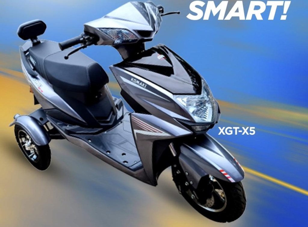 90km range Komaki XGT X5 electric scooter launched for elderly, specially-abled people