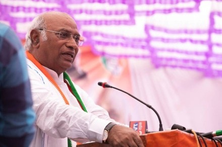 Kharge also slammed the BJP over the Pegasus issue.