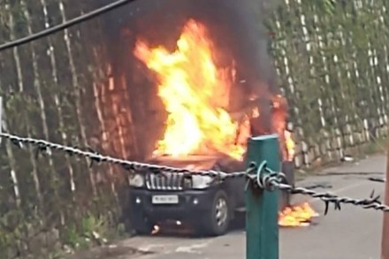 The authorities have imposed curfew and stopped mobile internet in at least four districts of Meghala amid vandalism and arson over the encounter.