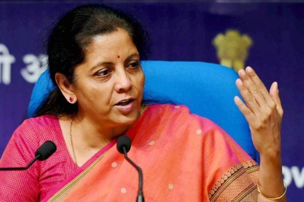 Finance Minister Nirmala Sitharaman