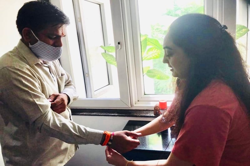 nupur sharma raksha bandhan 2021,