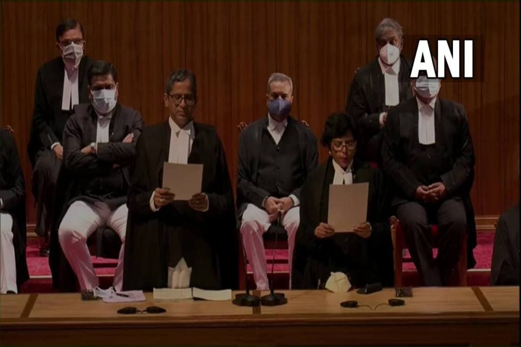With the swearing-in of the nine new judges, the strength of the Supreme Court has risen to 33, including the CJI, out of the sanctioned strength of 34.